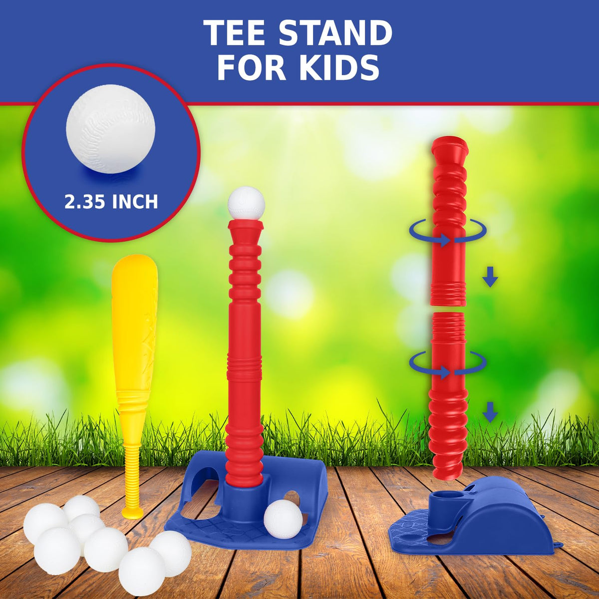 ToyVelt TBall nine balls offer varied practice and fun.