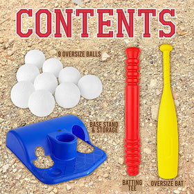 ToyVelt TBall toddler baseball bat is ideal for small hands and active play.
