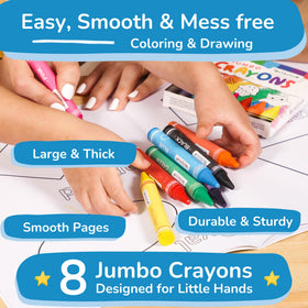 TOYVENTIVE big doodle paper pad invites free drawing and imagination on the go.