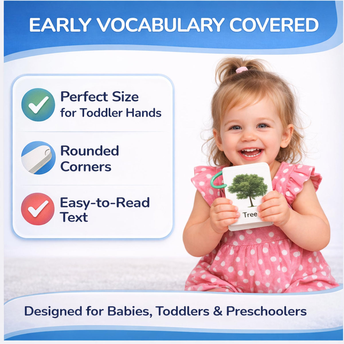 TOYVENTIVE colorful image flash cards inspire visual discovery and recognition
