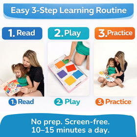 TOYVENTIVE matching boards set reinforces memory and pattern recognition