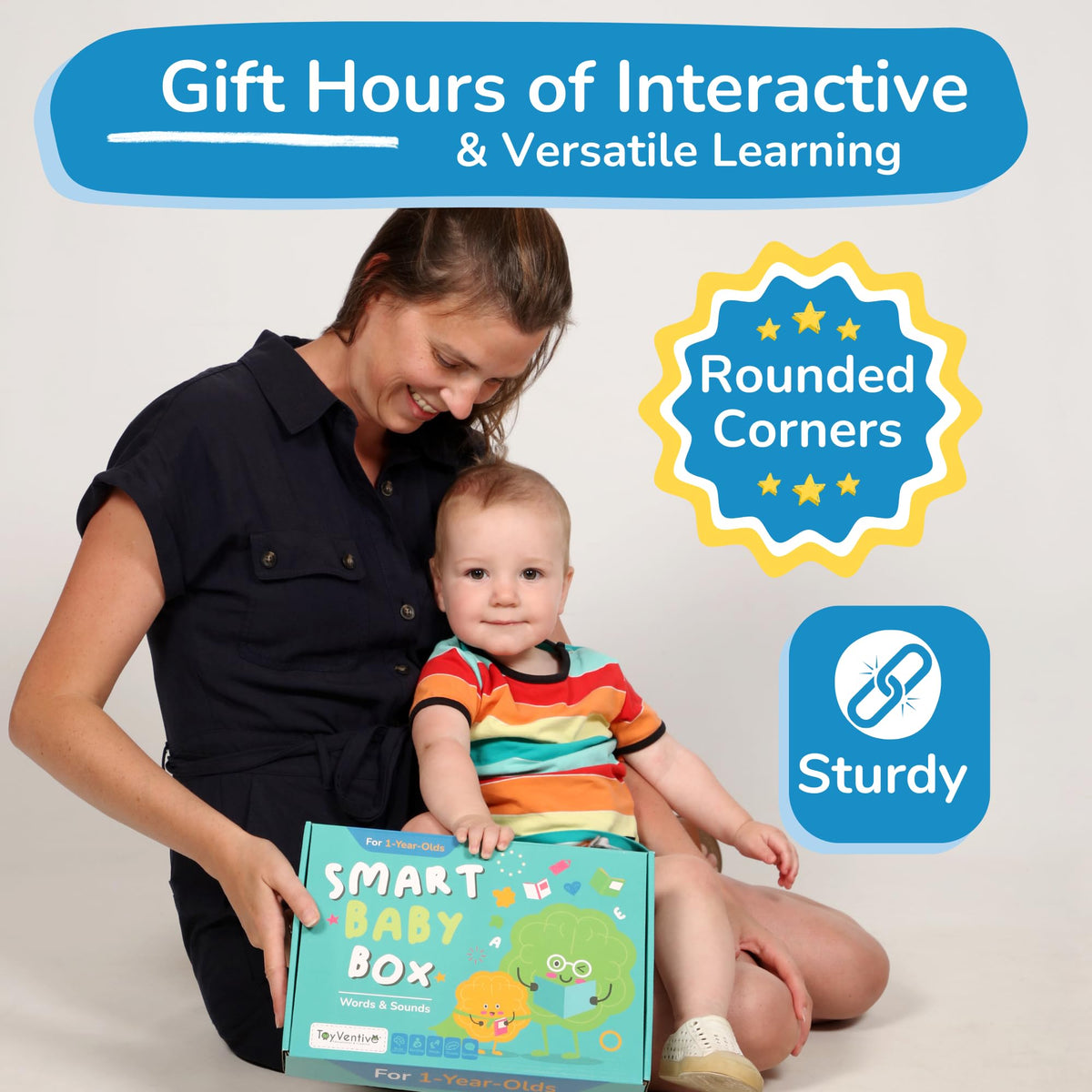 TOYVENTIVE Smart Baby Box big imitation book image fostering pretend play
