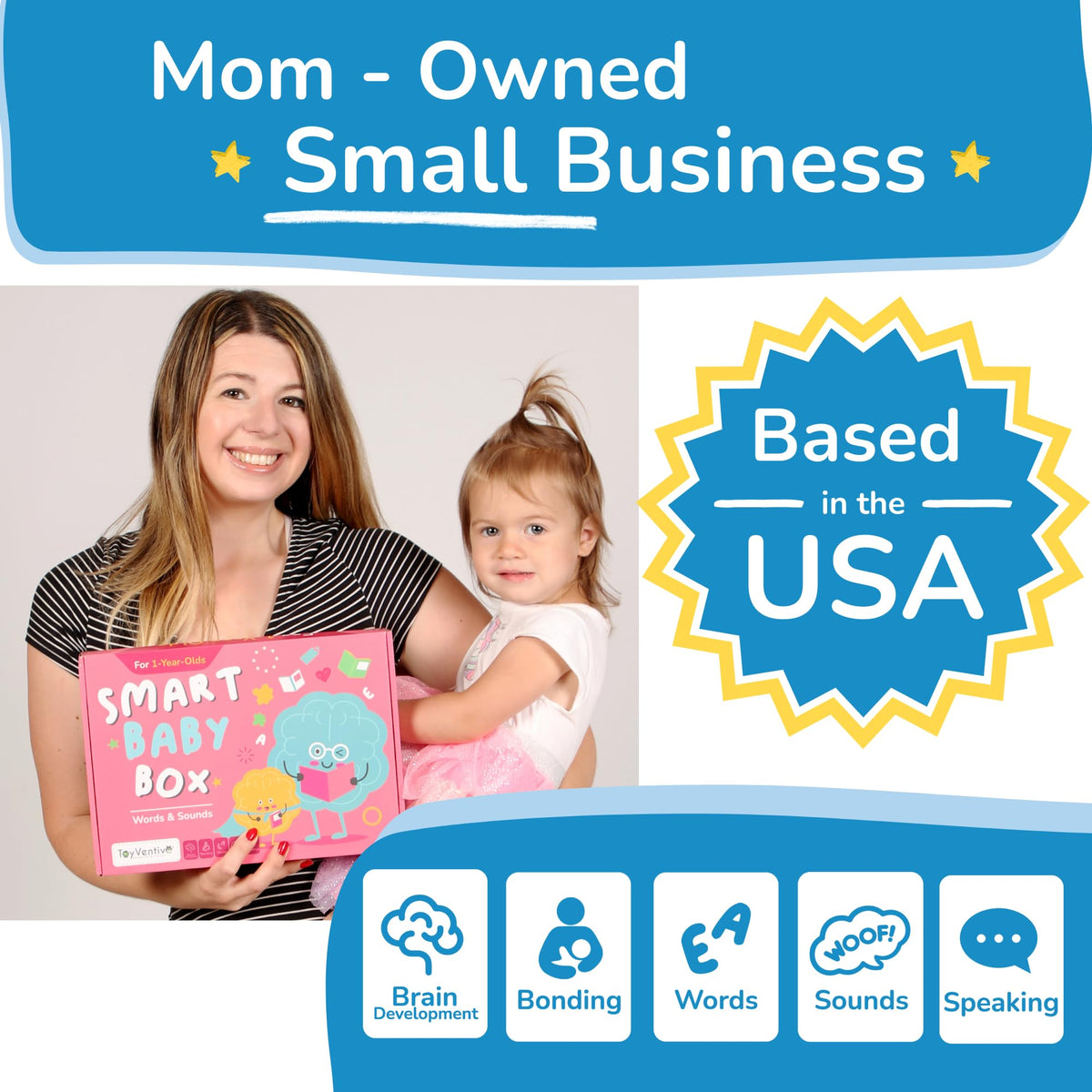 TOYVENTIVE laminated cards are durable and travel-friendly for learning on the go.