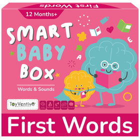 TOYVENTIVE Smart Baby Box – first words board book for early language exploration.