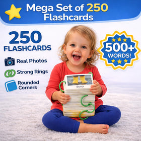 TOYVENTIVE travel-friendly flash cards for learning on the go