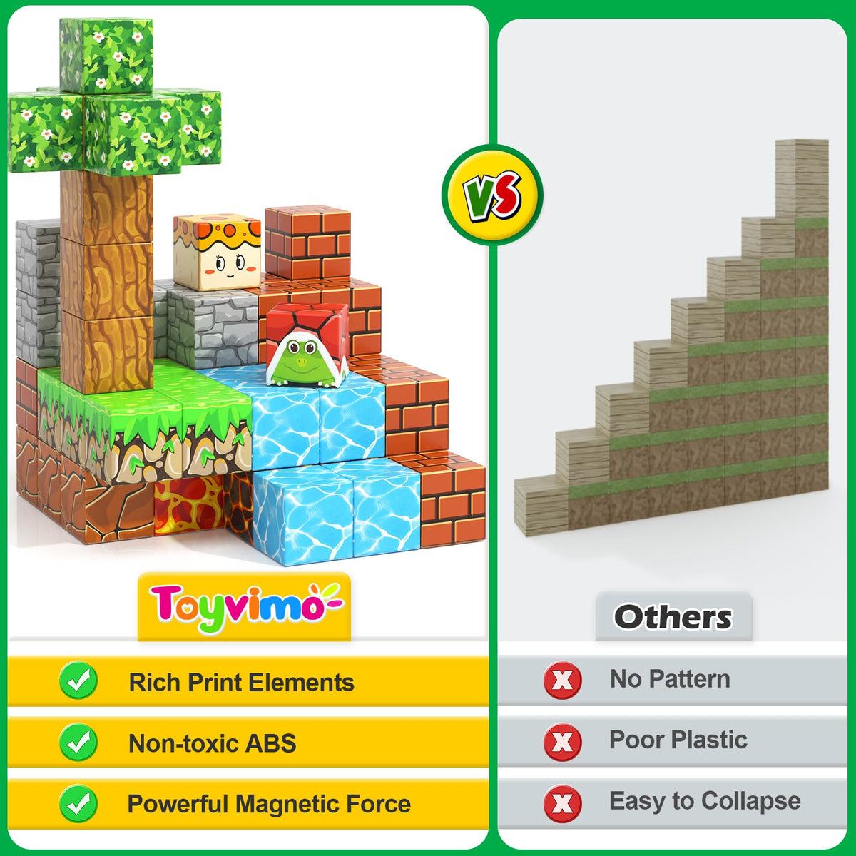 Toyvimo knight with sword inspires heroic play with blocks