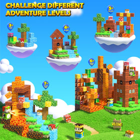 Toyvimo lava world scene sparks adventurous storytelling and fine motor work