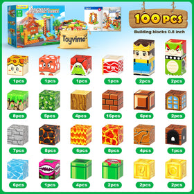 Toyvimo blocks feature sealed edges for safe kid-friendly building