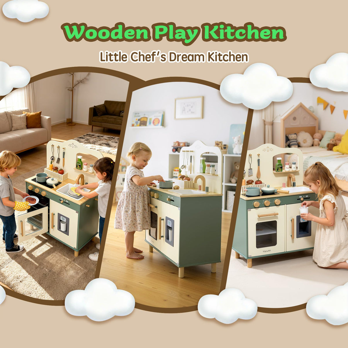 Toywoo Quick assembly with clear instructions for busy families.