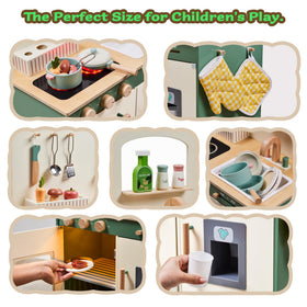 Toywoo Child Chef role-play with friends promotes cooperative play.