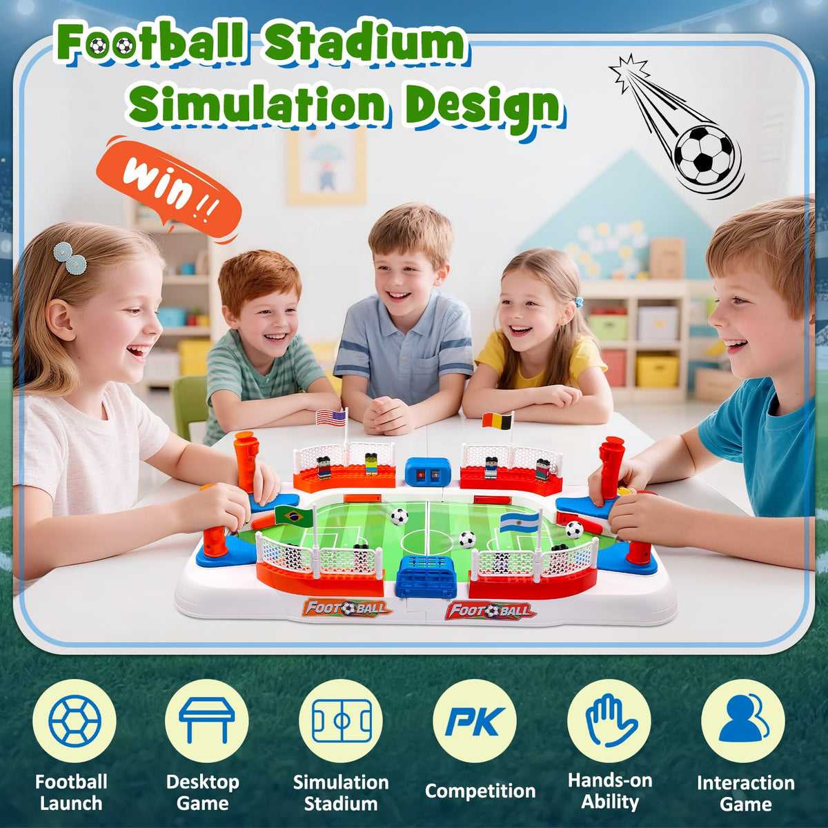 Toyze durable ABS construction ensures safe, long-lasting play sessions.