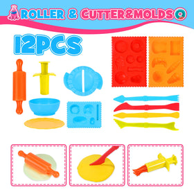 Toyze Playdough animal molds inspire storytelling and character creation.