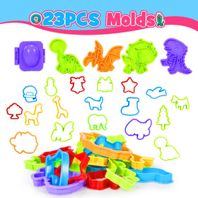 Toyze Playdough cutters and shapes spark creativity and recognition.