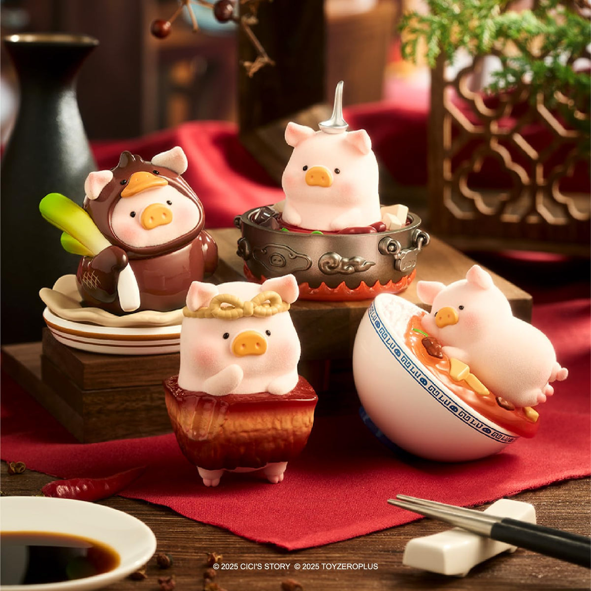 TOYZERO Lulu the Piggy blind box packaging, easy to gift and collect.