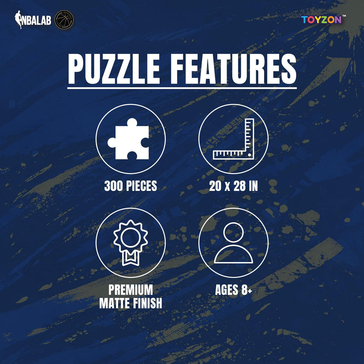 Toyzon completed puzzle framed on wall, ideal for game rooms and fan displays.