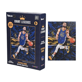 Toyzon Court Legends Stephen Curry 300pc puzzle cover art—great for display or gifting.