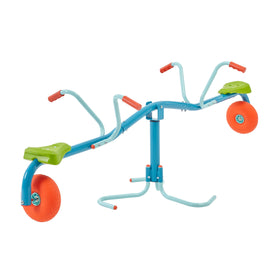 TP Toys Spiro Spin teeter totter outdoors for active play and social fun.