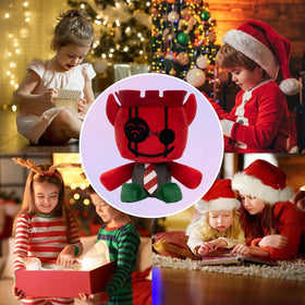 TQJOUJOU JX1DX1 red plush packaging, gift-ready presentation