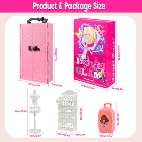 TQRAZ fashion dresses for dolls expand mix-and-match dress-up fun