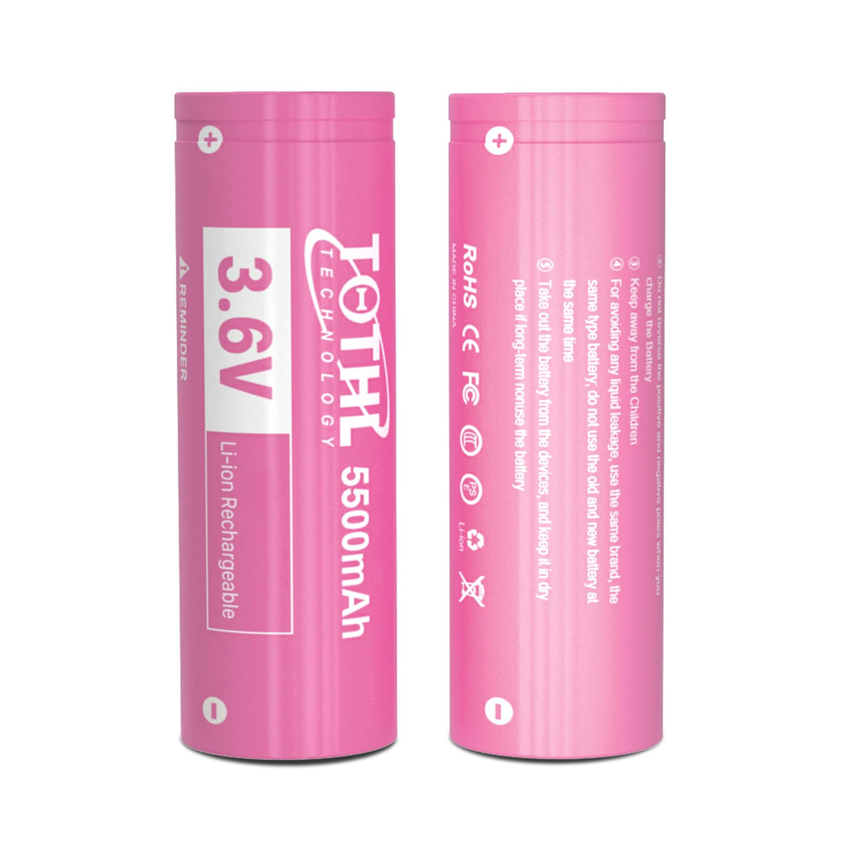 TQTHL 5500mAh battery close-up for compact replacement and extended uptime
