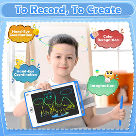 TQU bright color LCD display supports vivid drawing for kids