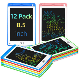 TQU party favor LCD writing tablet 8.5 inch colorful doodle board for kids' creativity