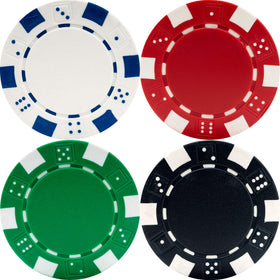 Trademark Poker aluminum carrying case with velvet interior protecting chips and accessories.