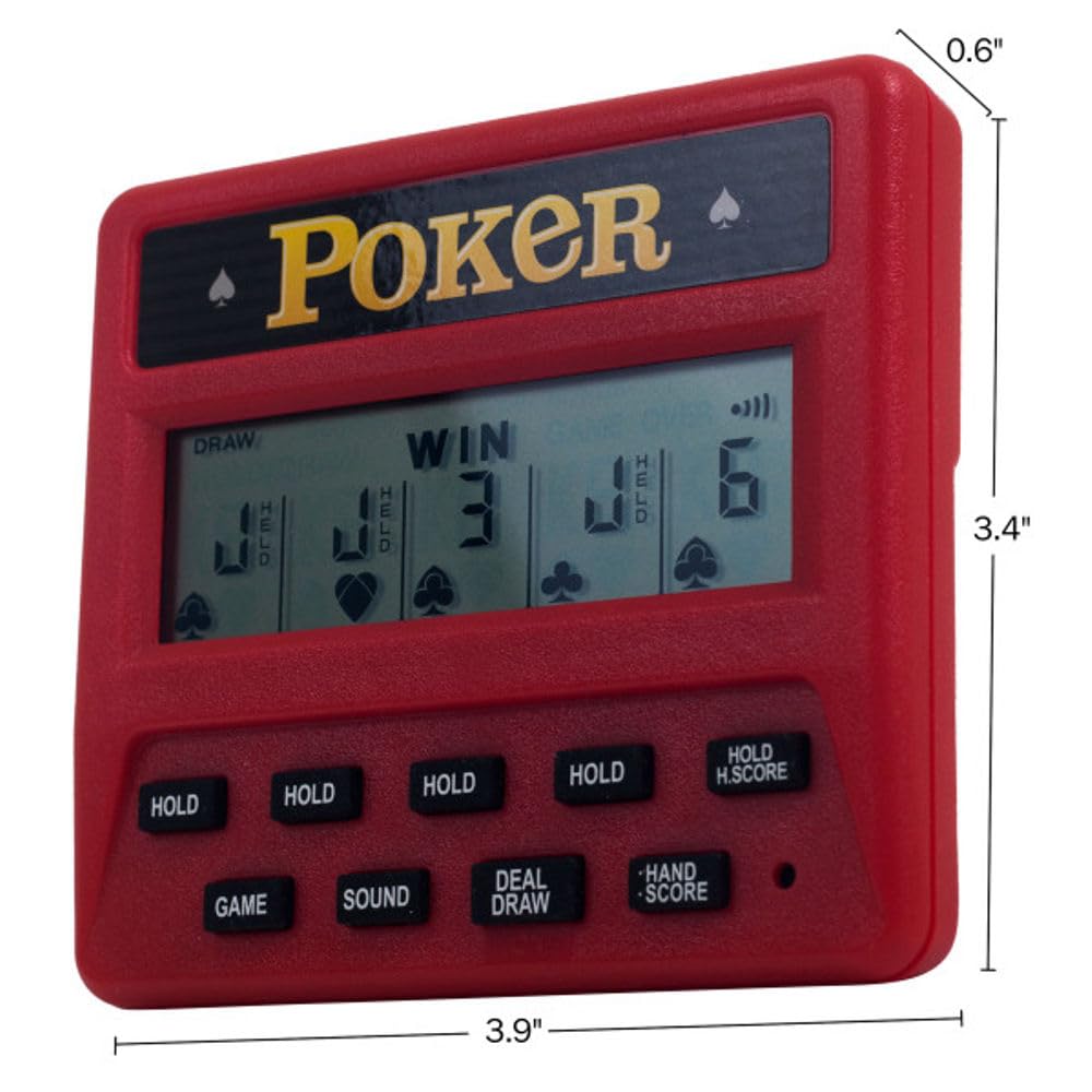 Trademark Poker battery included closeup confirms ready-to-play straight out of box.