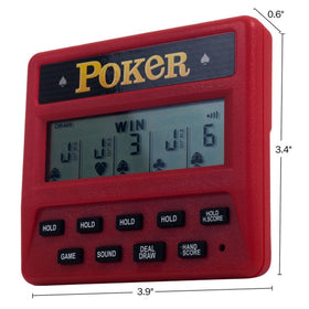 Trademark Poker battery included closeup confirms ready-to-play straight out of box.