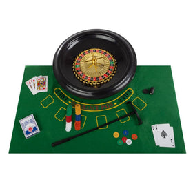 Trademark Poker roulette wheel 16-inch for realistic home casino play.