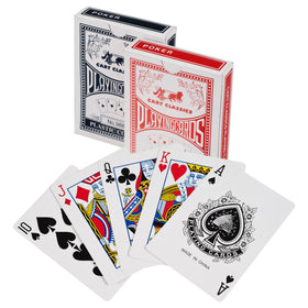 Trademark Poker carrying case velvet interior cushions chips securely during transport.