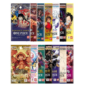 TraderzTCG One Piece box set bundle with Japanese booster packs for collectors