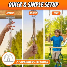 Trailblaze jungle gym playground attachment for imaginative, active kids.