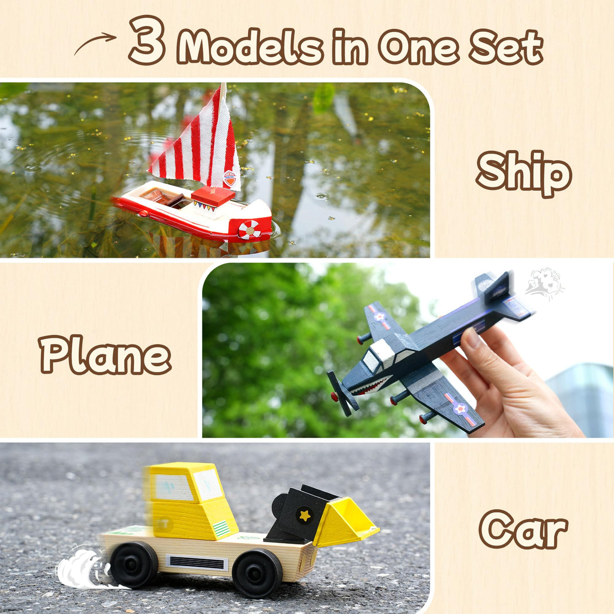 Trailfun boat with water movement and no battery