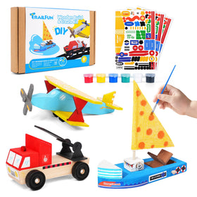Trailfun wooden build parts for endless shapes
