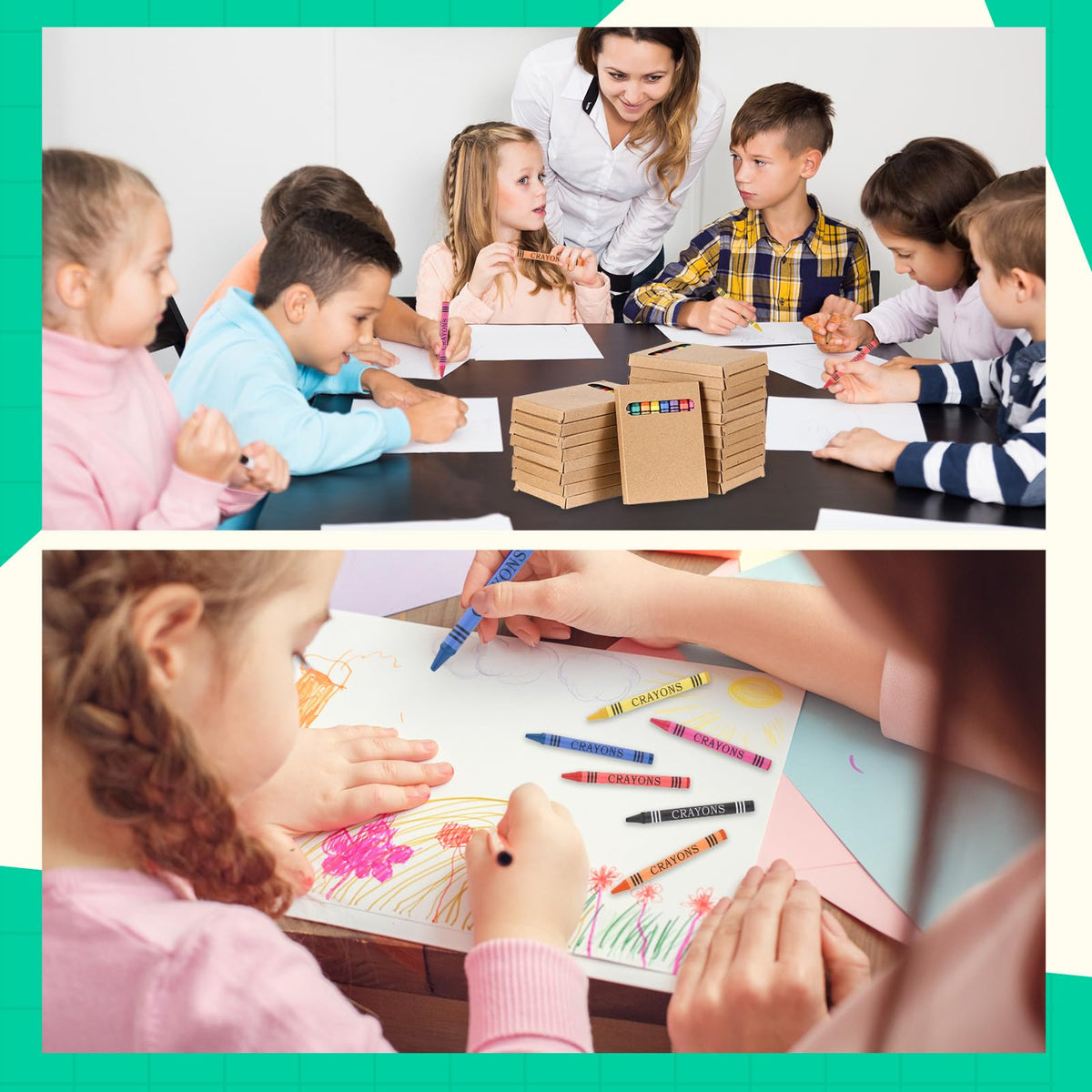 Trandraft crayons gift set for budding artists to explore color.