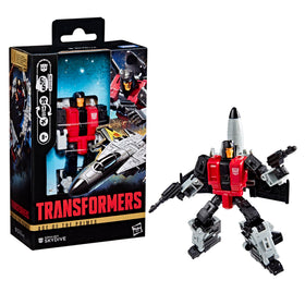 Transformers Aerialbot Skydive jet mode demonstrates fast, precise conversion