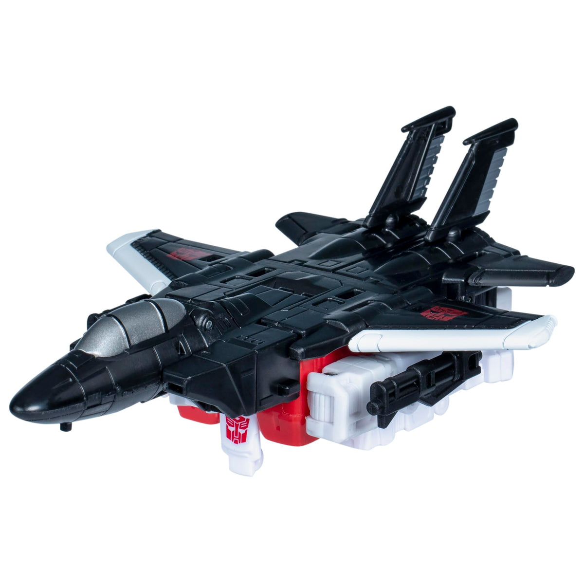 Transformers Air Raid jet mode showing 2-in-1 conversion in action.
