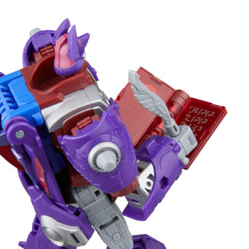Transformers Alpha Trion 22-step conversion demonstrates satisfying pose changes