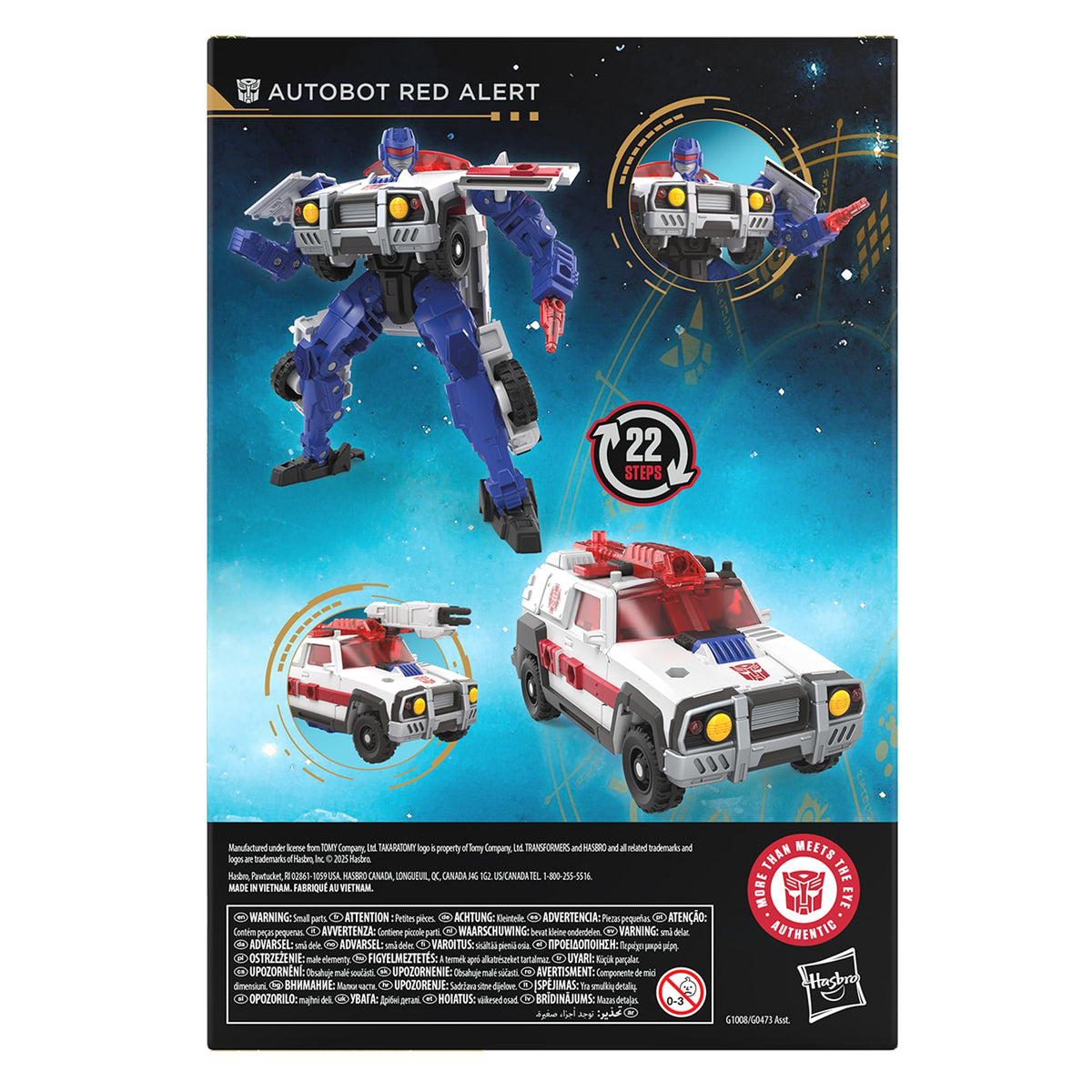 Transformers Age of the Primes Red Alert figure ideal for display
