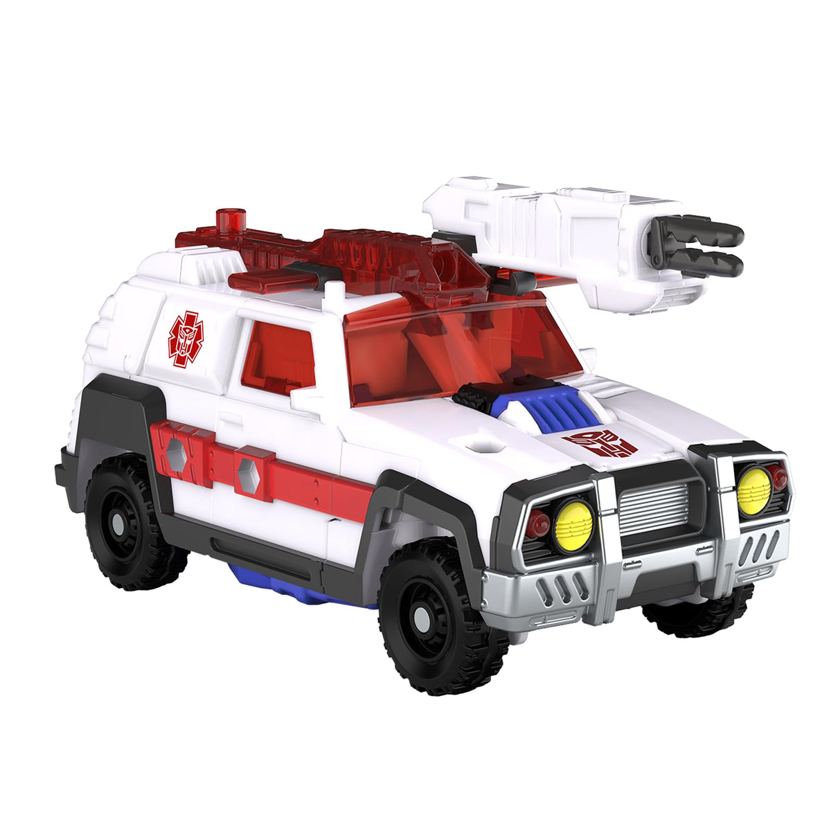 Transformers Autobot Red Alert cannon accessory enhances action poses