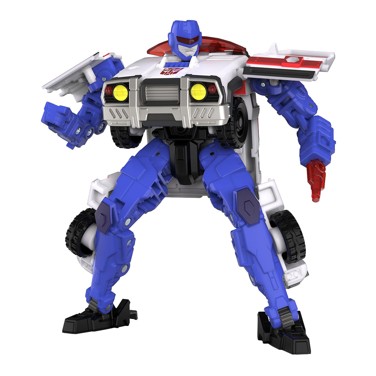 Transformers Autobot Red Alert 22-step conversion offers engaging play
