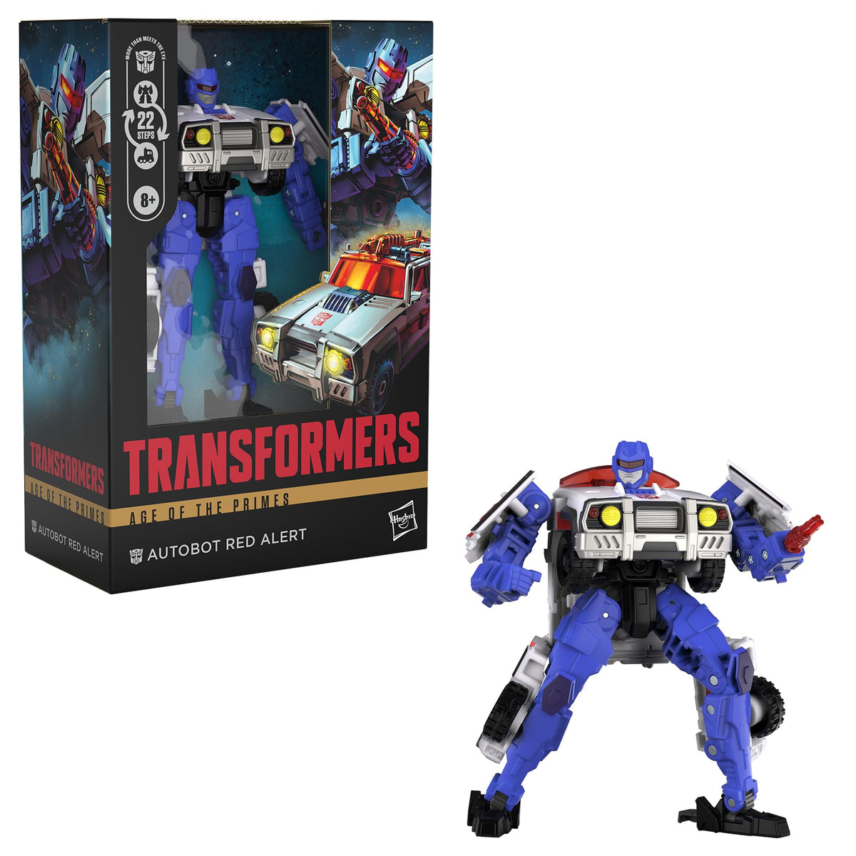 Transformers Autobot Red Alert hand missiles enable dynamic battle poses