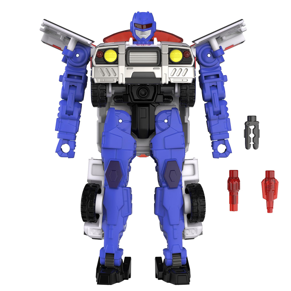 Transformers Autobot Red Alert robot mode ready for dynamic poses