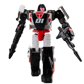 Blaster accessories attach in both modes for versatile play options.