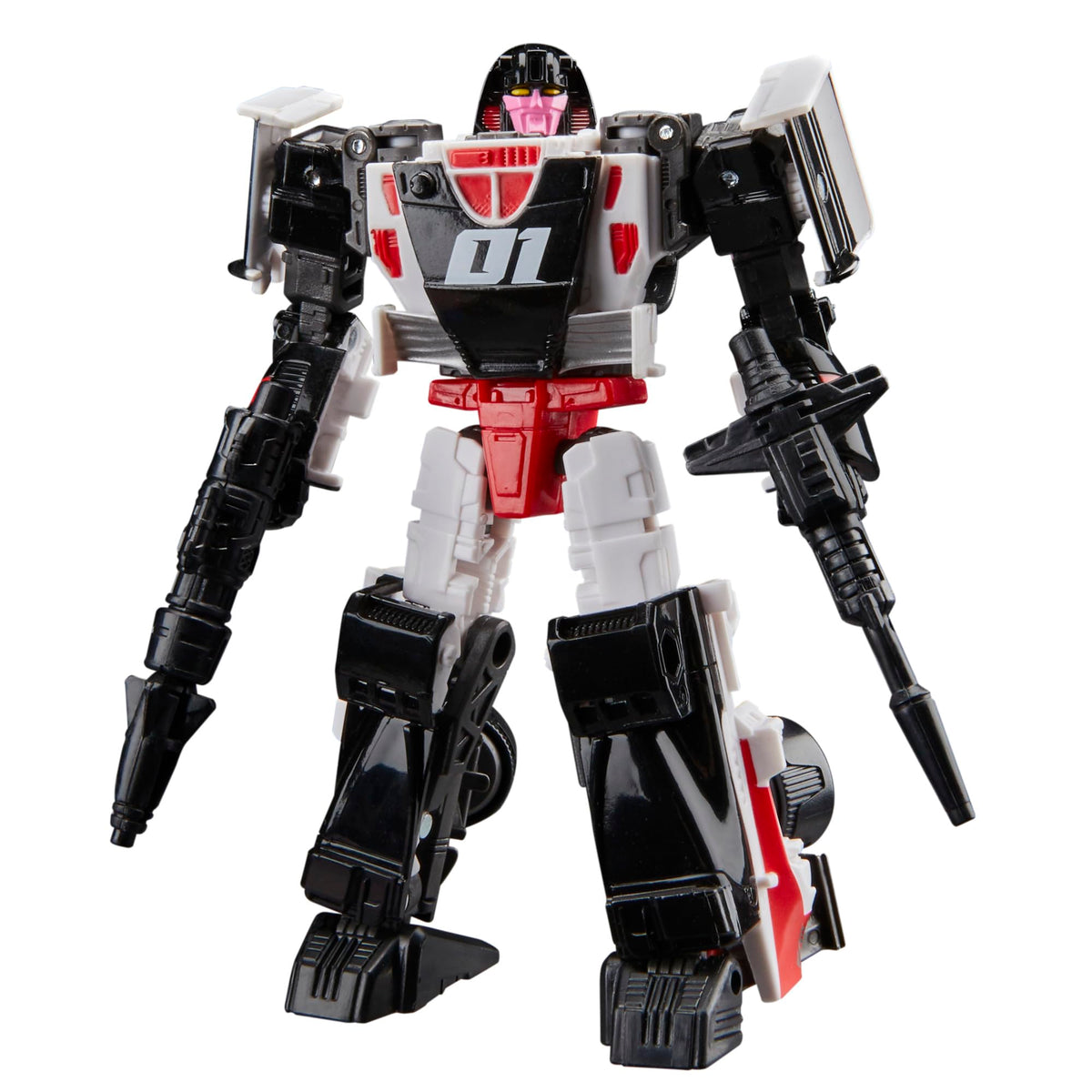 Missile attachment adds detail and impact to Crasher's arsenal.