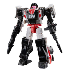 Missile attachment adds detail and impact to Crasher's arsenal.