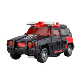 Transformers Flatline articulated joints enable display-ready poses and action scenes.