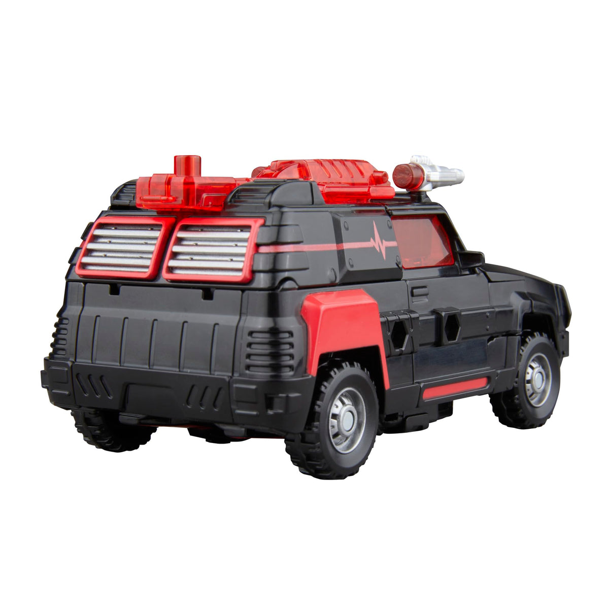 Transformers Flatline hand missiles enhance dynamic attack options.