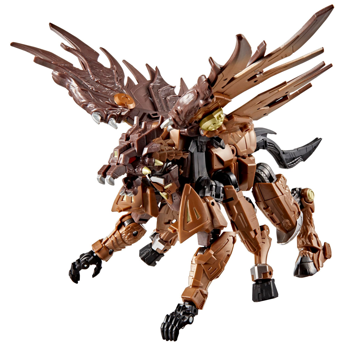 Transformers Onyx Prime beast mode delivers dramatic battle poses for play.